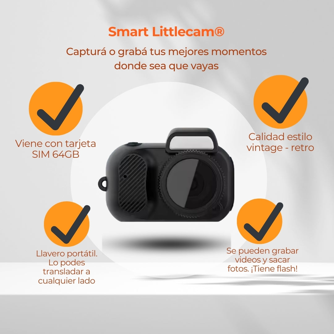 Smart LittleCam® - Llavero con cámara digital para capturar los mejores momentos