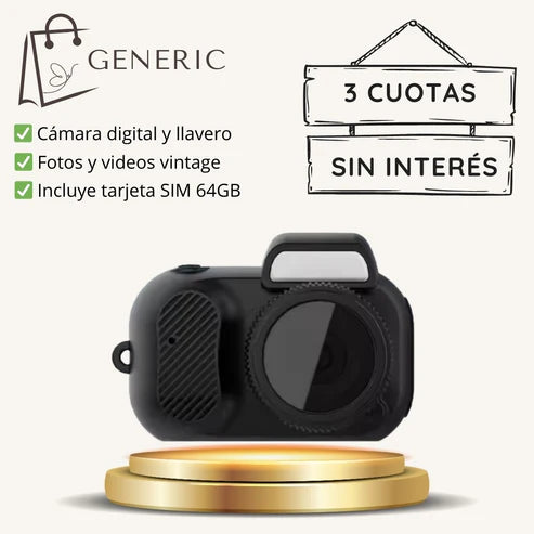 Smart LittleCam® - Llavero con cámara digital para capturar los mejores momentos